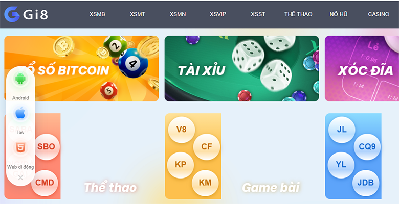 Gi8 - Game đánh bài online đổi tiền mặt uy tín nhất