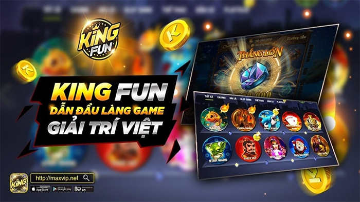 Khám phá kho game King Fun tiêu chuẩn quốc tế phiên bản mới nhất